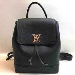 Louis Vuitton Backpack Rucksack Rock Me Noir Black Leather M41815 LOUISVUITTON