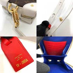 Louis Vuitton Bag Soft Trunk Phone Box Brown x White Shoulder Case NBA Collaboration Men's Monogram M80102 LOUISVUITTON