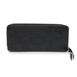 Louis Vuitton Wallet Portefeuille Clemence Noir Black Long Round Zip Ladies Monogram Empreinte Leather M60171 LOUISVUITTON