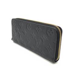 Pre-owned Louis Vuitton Empreinte Wallet Clemence M60171 Noir
