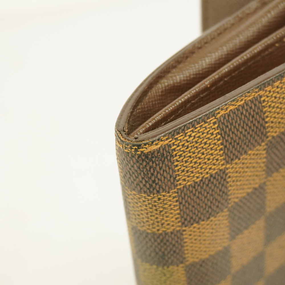  Louis Vuitton Sarah Cartera Damier Ebene Lona (marrón