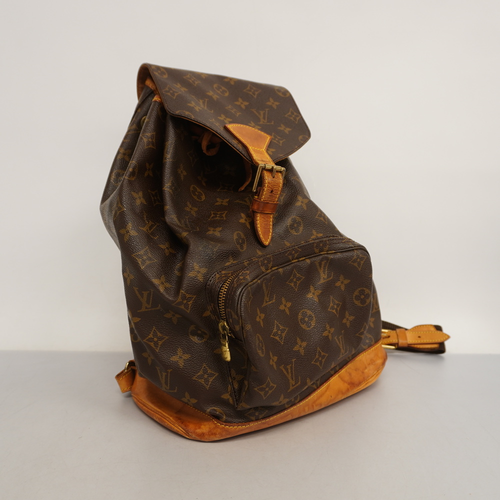 Louis Vuitton 2000 Montsouris GM Backpack Bag Monogram M51135