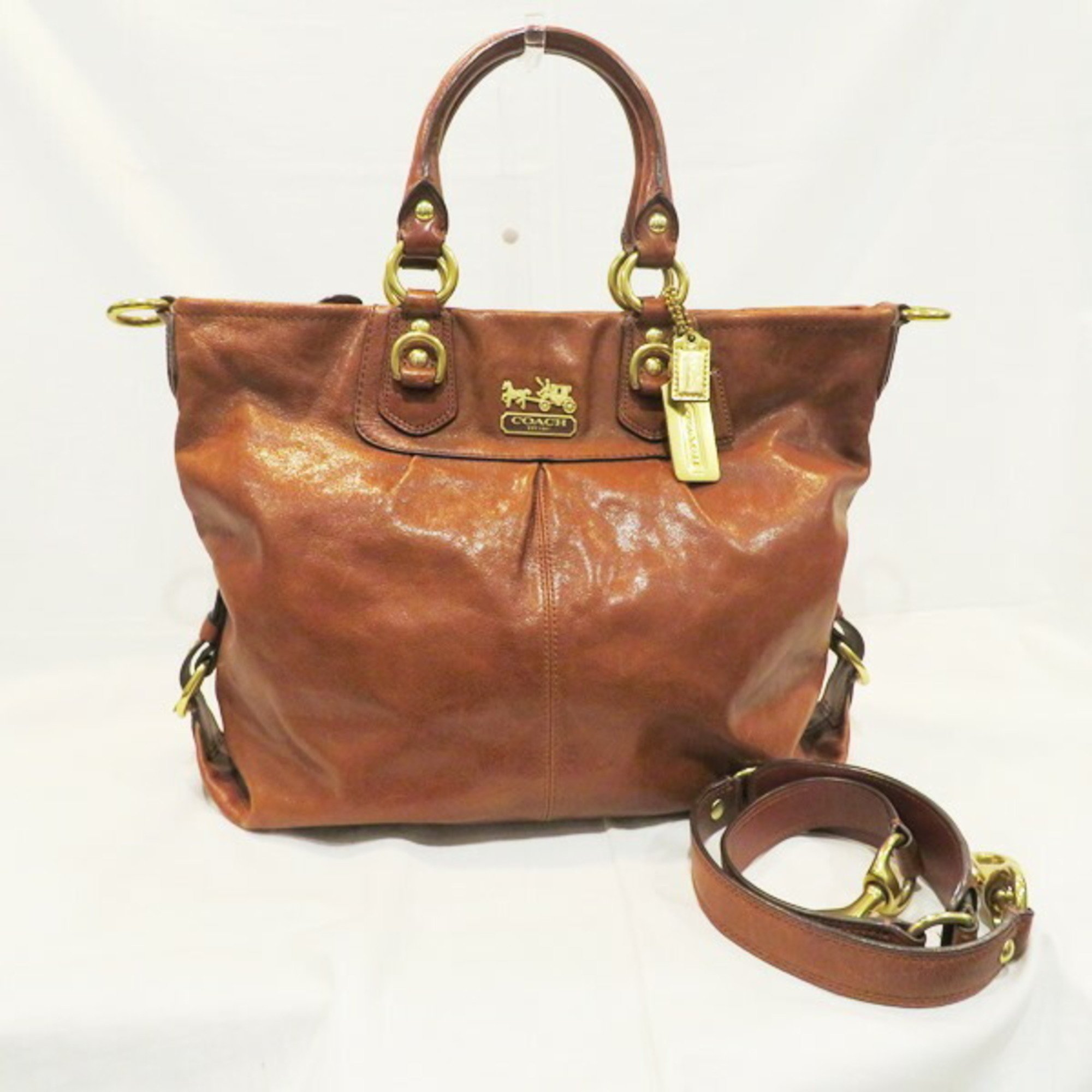 Coach COACH Madison 12935 Leather 2WAY Bag Shoulder Tote Ladies