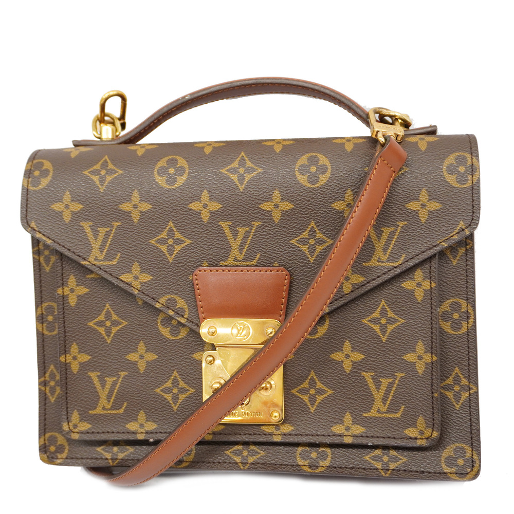 Louis Vuitton Monceau 2 Way Hand Bag