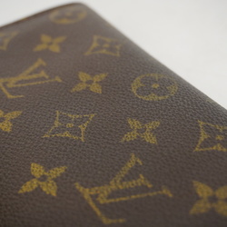 Auth Louis Vuitton Monogram Porto Mone Credit M61725 Unisex Long Wallet