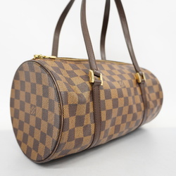 Louis-Vuitton-Damier-Papillon-30-Hand-Bag-&-Pouch-Brown-N51303