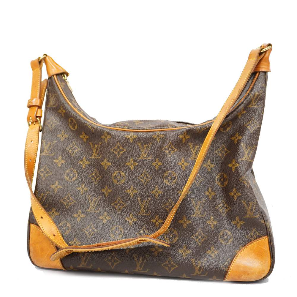 Auth Louis Vuitton Monogram Boulogne35 M51260 Women's Shoulder Bag