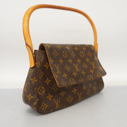 Auth Louis Vuitton Monogram Mini Looping Shoulder Bag M51147 Used