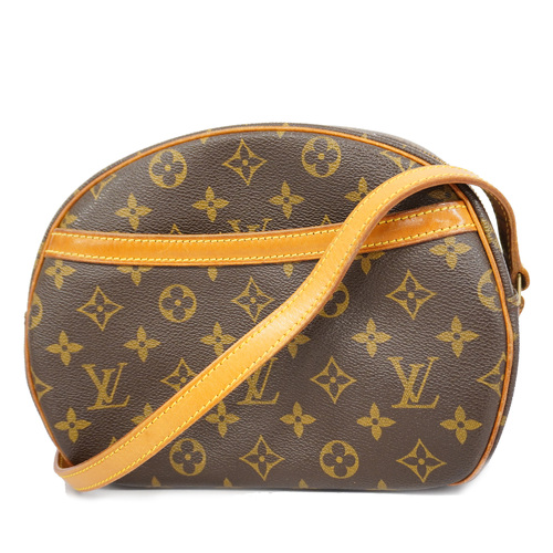 Pre-Owned Louis Vuitton Blois Monogram Brown Crossbody Bag