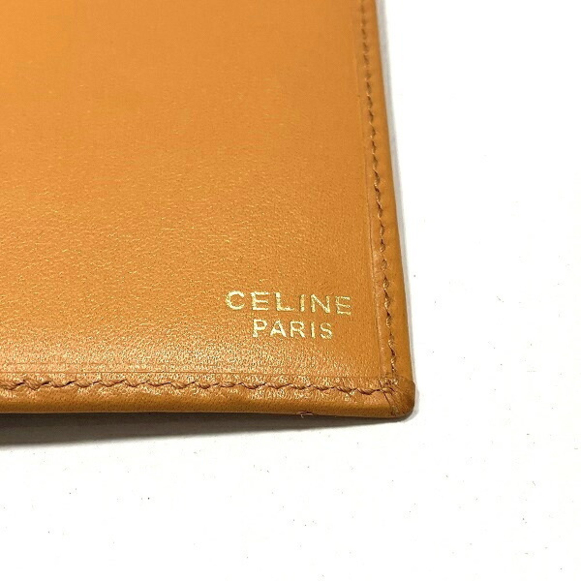 Celine Macadam Pattern PVC Wallet Bifold Long Billfold Unisex