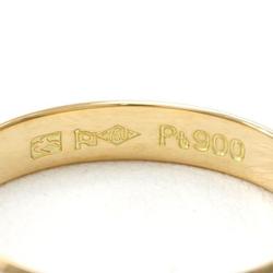 Seiko Jewelry PT900 K18YG Ring No. 17 Total Weight Approx. 3.1g