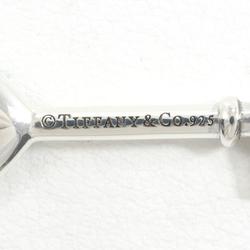Tiffany Heart Key Silver Pendant Top Enamel Total Weight Approx. 2.1g Jewelry