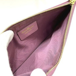 Salvatore Ferragamo Ferragamo Gancini 22C230 Rose Pink Bag Second Clutch Ladies