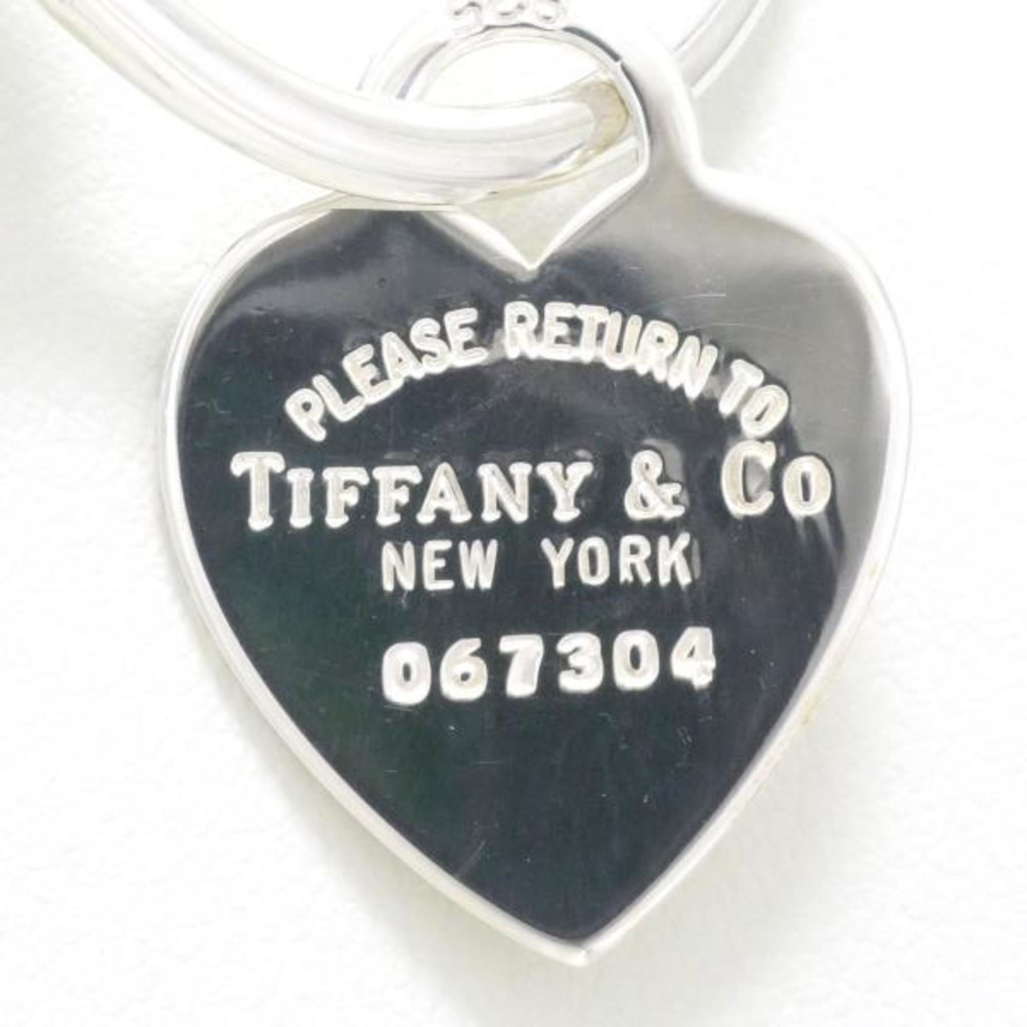 Tiffany Return to Heart Tag Silver Key Ring Total Weight Approx. 10.1g Jewelry