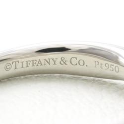 Tiffany Harmony PT950 Ring Size 5.5 Diamond 0.33 VVS2 Box Certificate of Authenticity Total Weight Approx. 3.3g Jewelry