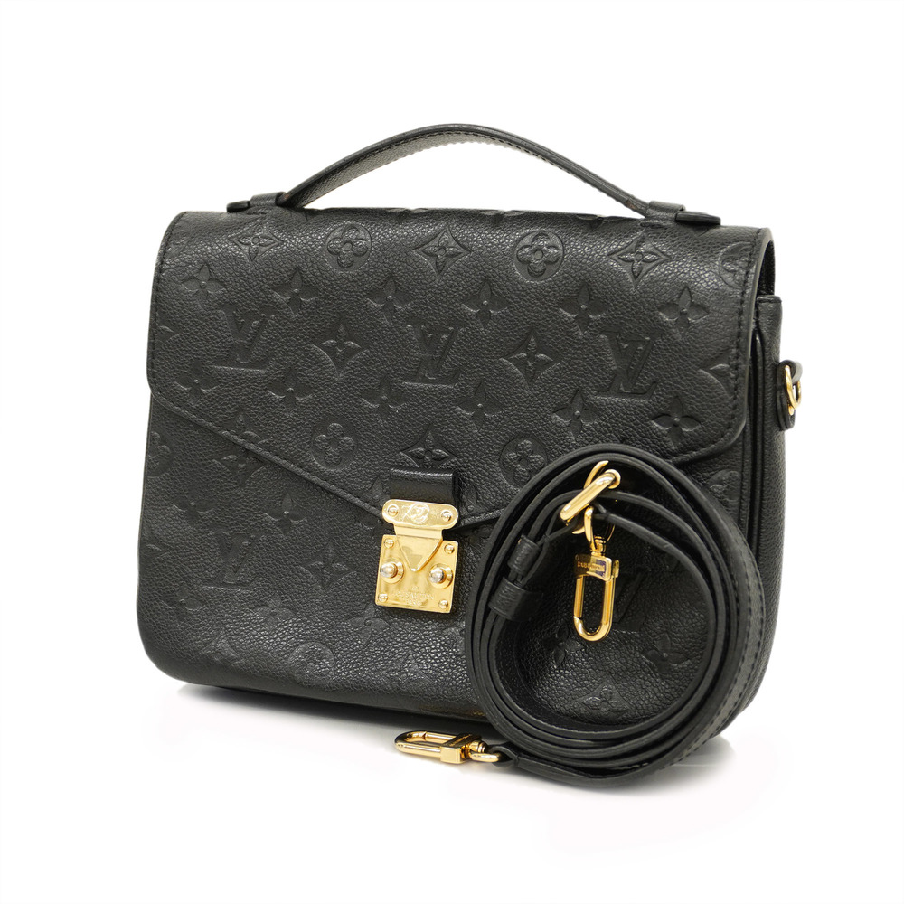 Louis Vuitton M41487 Monogram Empreinte Leather Pochette Metis Messenger Bag