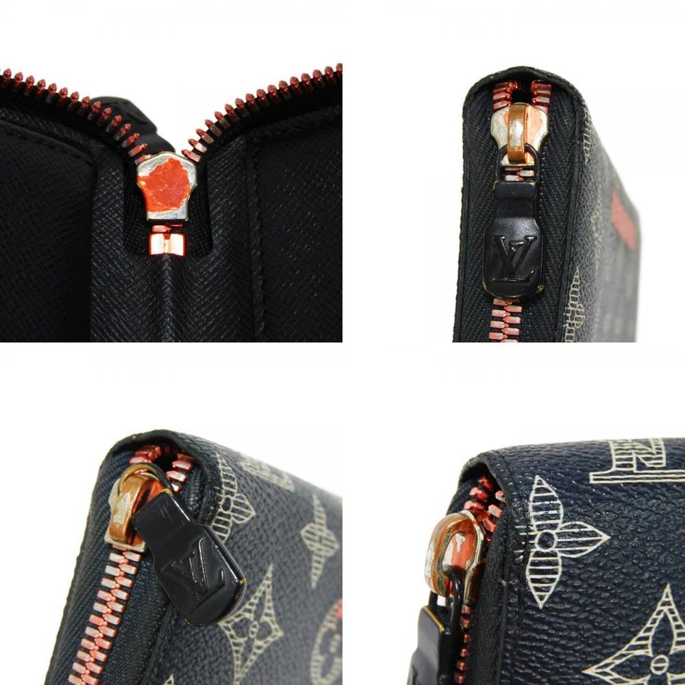 Buy [Used] Louis Vuitton Monogram Ink Upside Down Zippy Organizer NM Round  Zipper Long Wallet Long Wallet M62931 Navy PVC Wallet M62931 from Japan -  Buy authentic Plus exclusive items from Japan