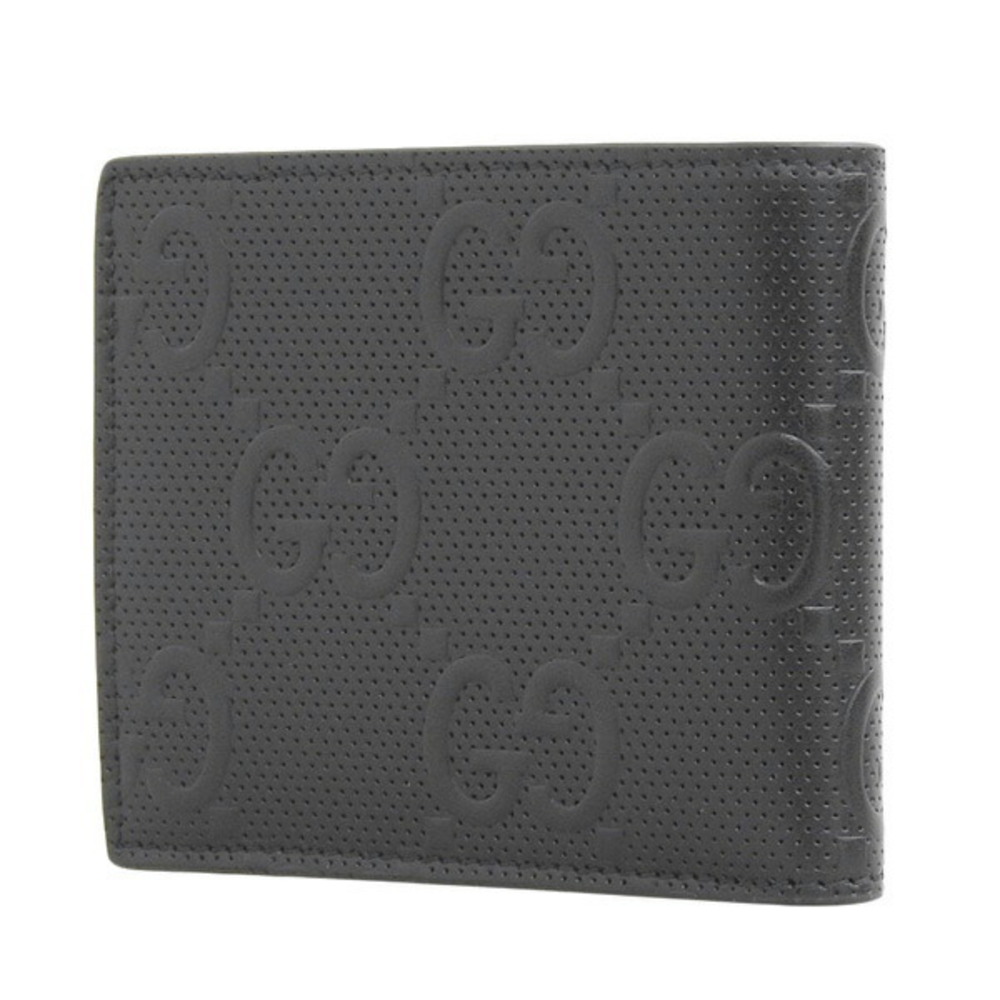 Gucci GG Embossed Wallet Black/Black