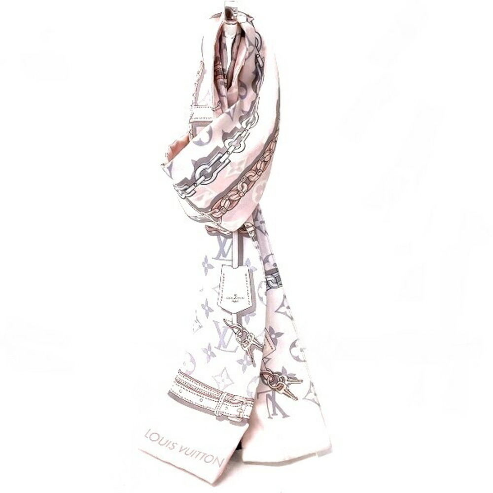 Louis Vuitton Bandeau Denim Glam Confidential M70637 Brand Accessories Scarf  Tie Women's