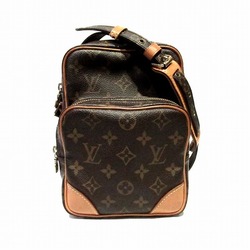 Genuine LOUIS VUITTON e M45236 Monogram Canvas Leather Crossbody Bag  Brown