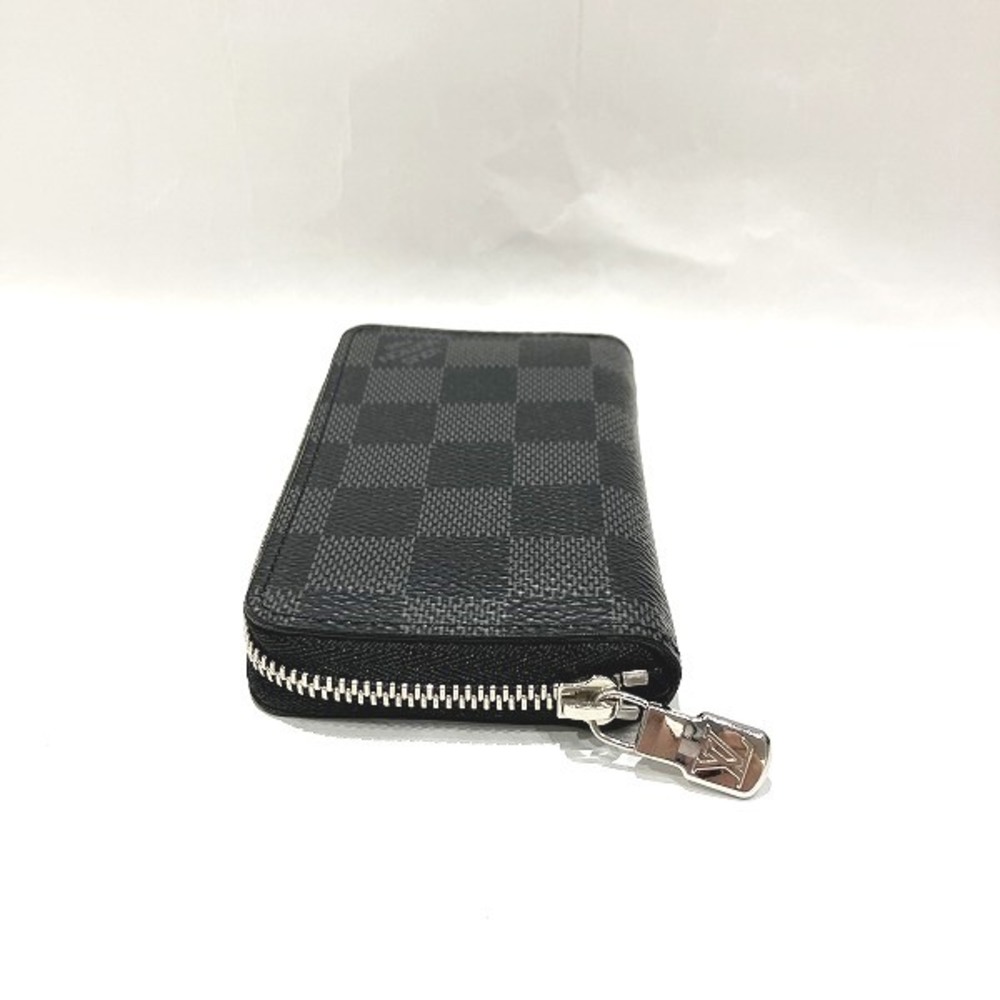 LOUIS VUITTON coin purse N63076 zip around purse coin purse Damier