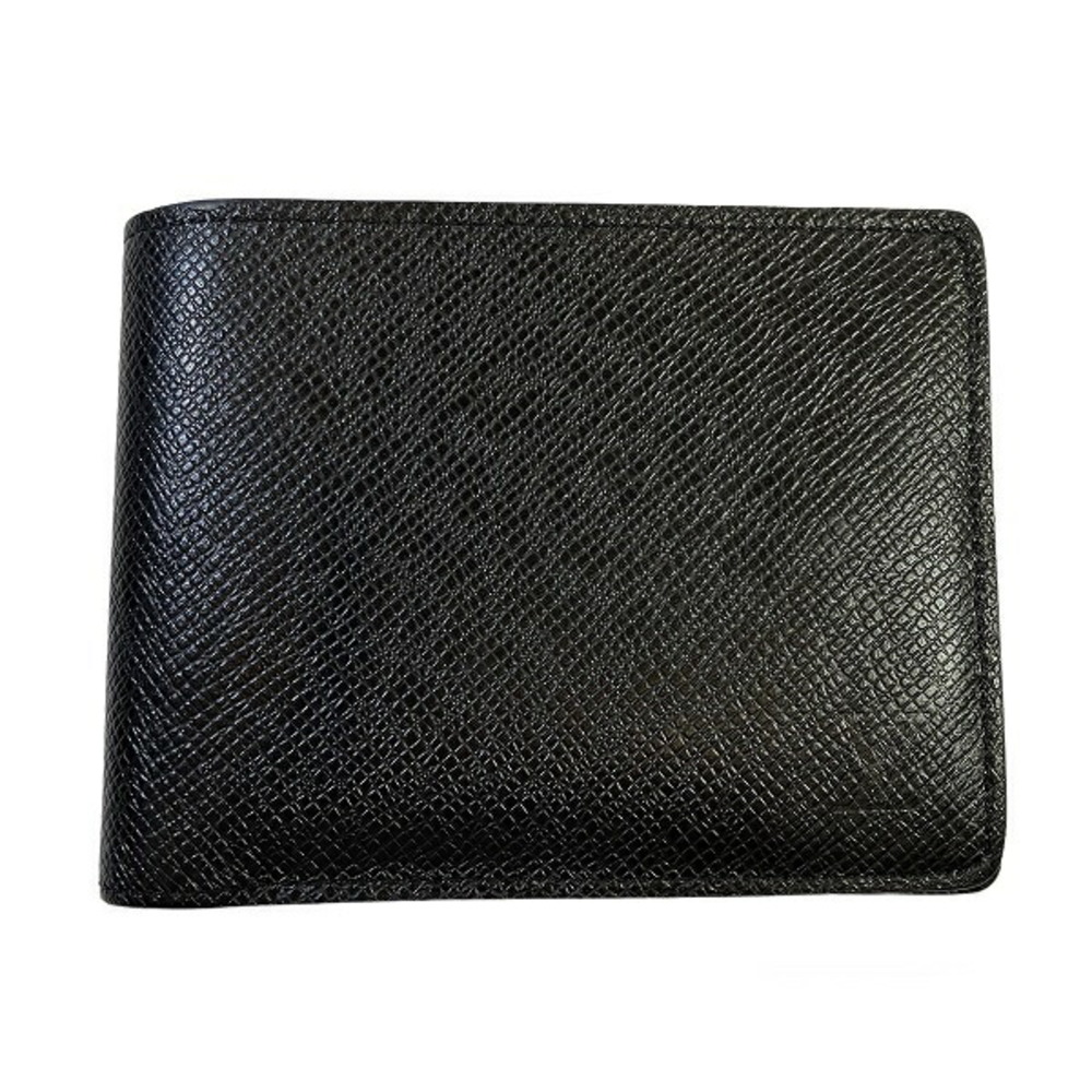 LOUIS VUITTON Portefeuille Multiple Bifold Wallet Taiga Leather