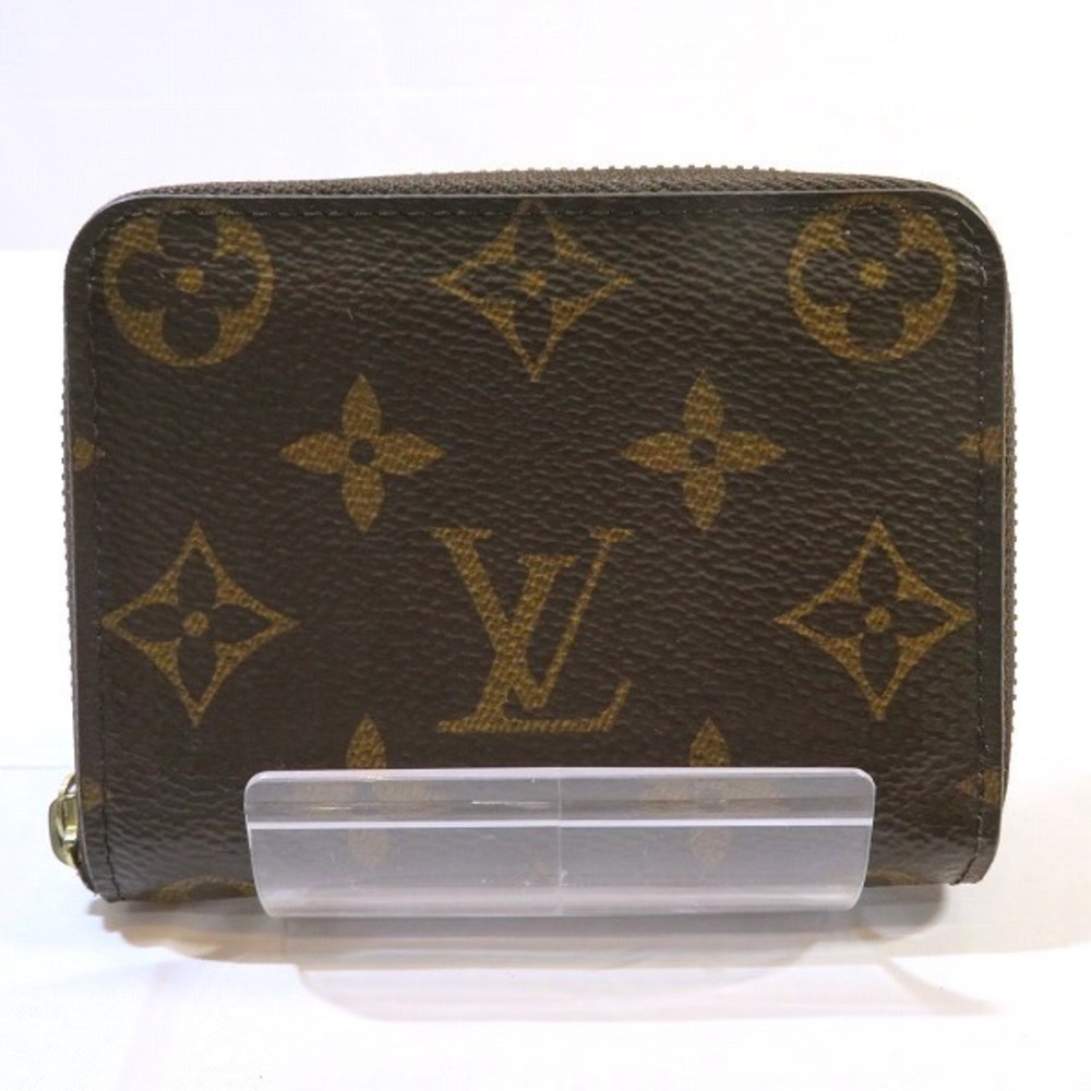 LOUIS VUITTON Coin purse Zippy coin purse Monogram M60067 Brown