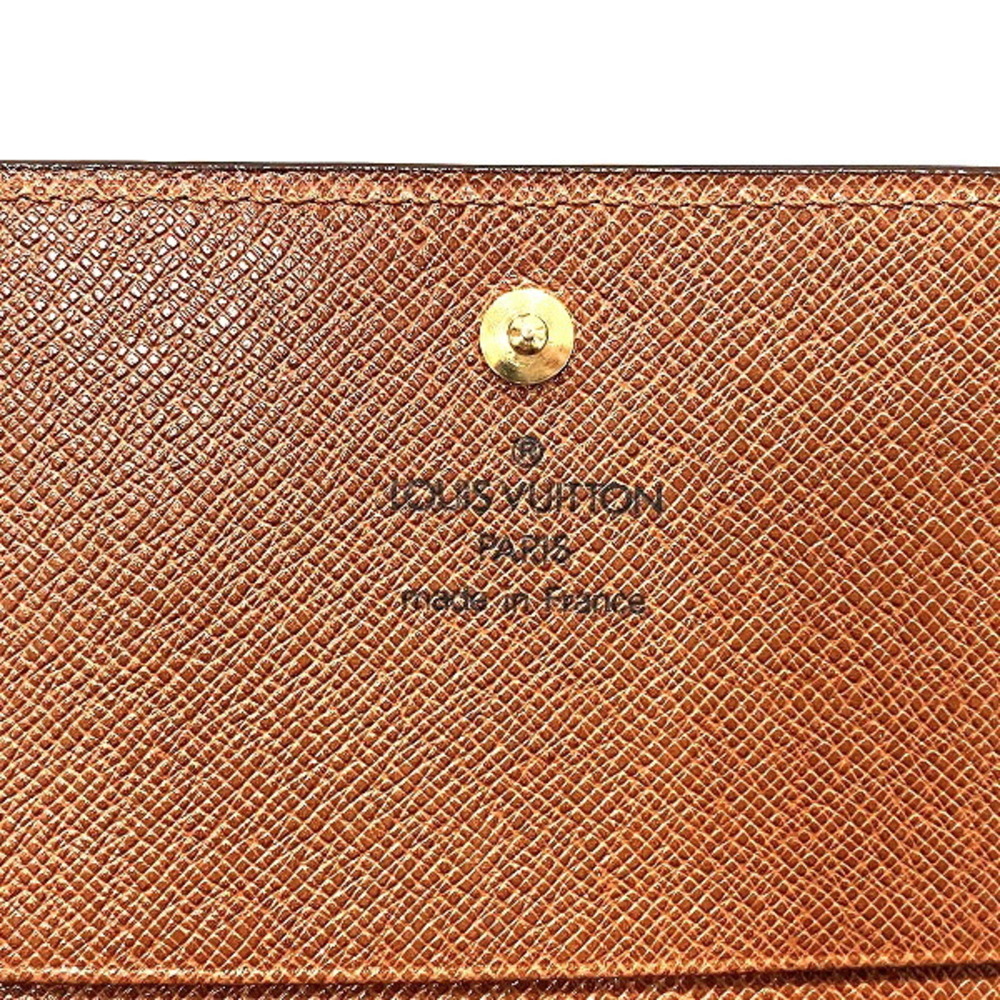 LOUIS VUITTON Louis Vuitton Portomone Vietresor Monogram M61730 LV