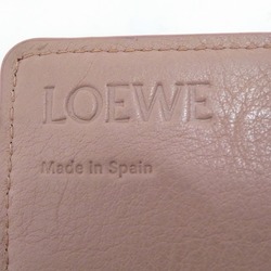 LOEWE Linen Continental Wallet Long Bifold Women's