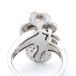Bvlgari Cicladi Diamond Ring White Gold (18K) Fashion Diamond Band Ring Silver