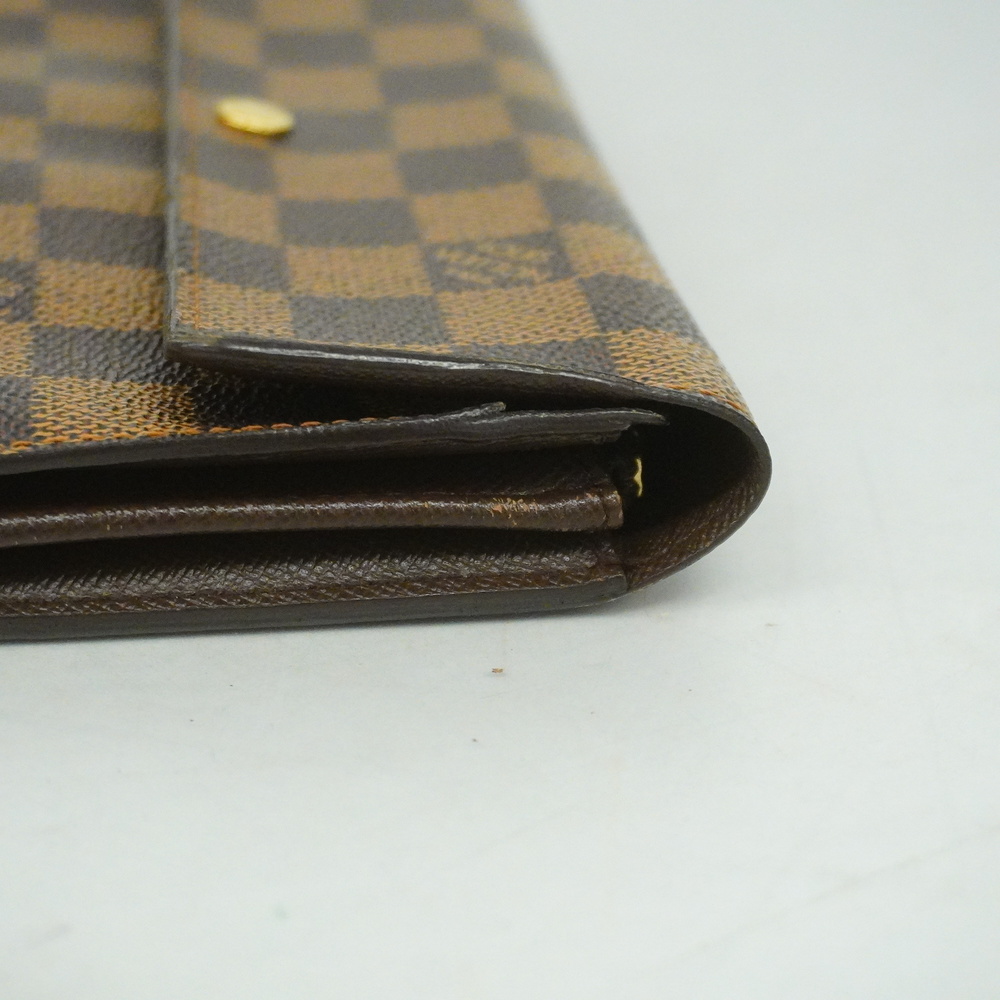 Louis-Vuitton-Damier-Porte-Monnaie-Credit-Long-Wallet-N61724 – dct