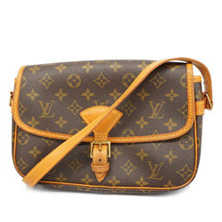 Louis Vuitton Monogram Sologne M42250 Women's Shoulder Bag Brown Crossbody  Bag