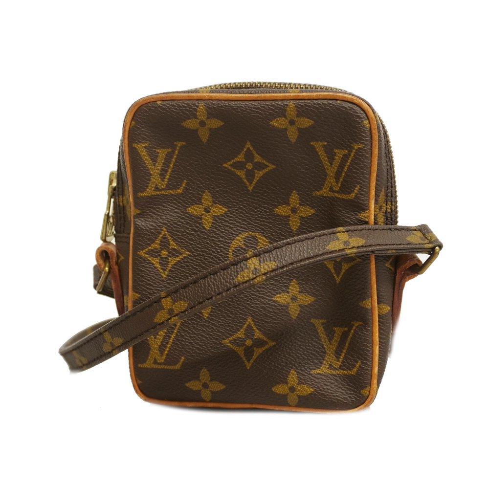 Louis Vuitton Monogram Mini Danube Shoulder Bag Brown