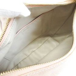 Valextra V5R25 Women's Leather Shoulder Bag Beige Pink,Light Pink