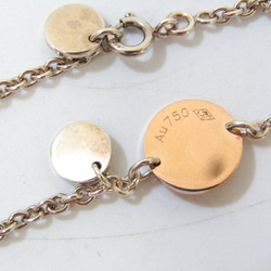 Hermes Sellier Pink Gold (18K),Silver 925 Charm Bracelet Pink Gold,Silver
