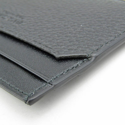 Bvlgari 36969 Leather Card Case Black
