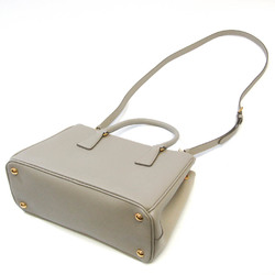 Prada Galleria Medium 1BA863 Women's Saffiano Lux Handbag,Shoulder Bag Light Gray