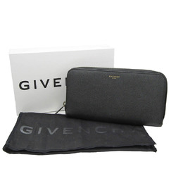 Givenchy BK600GK0UF Women,Men Leather Long Wallet (bi-fold) Black