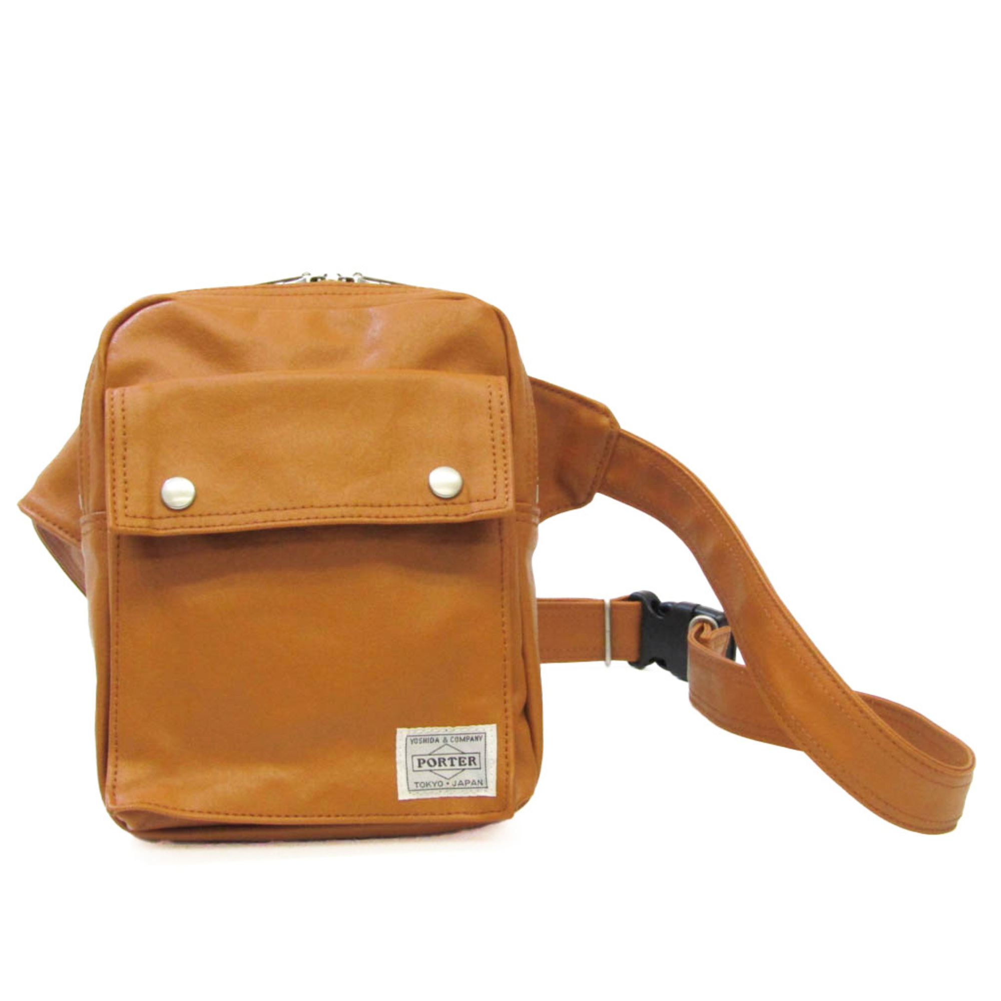 Porter FREE STYLE Men,Women Urethane,PVC Shoulder Bag Camel | eLADY  Globazone