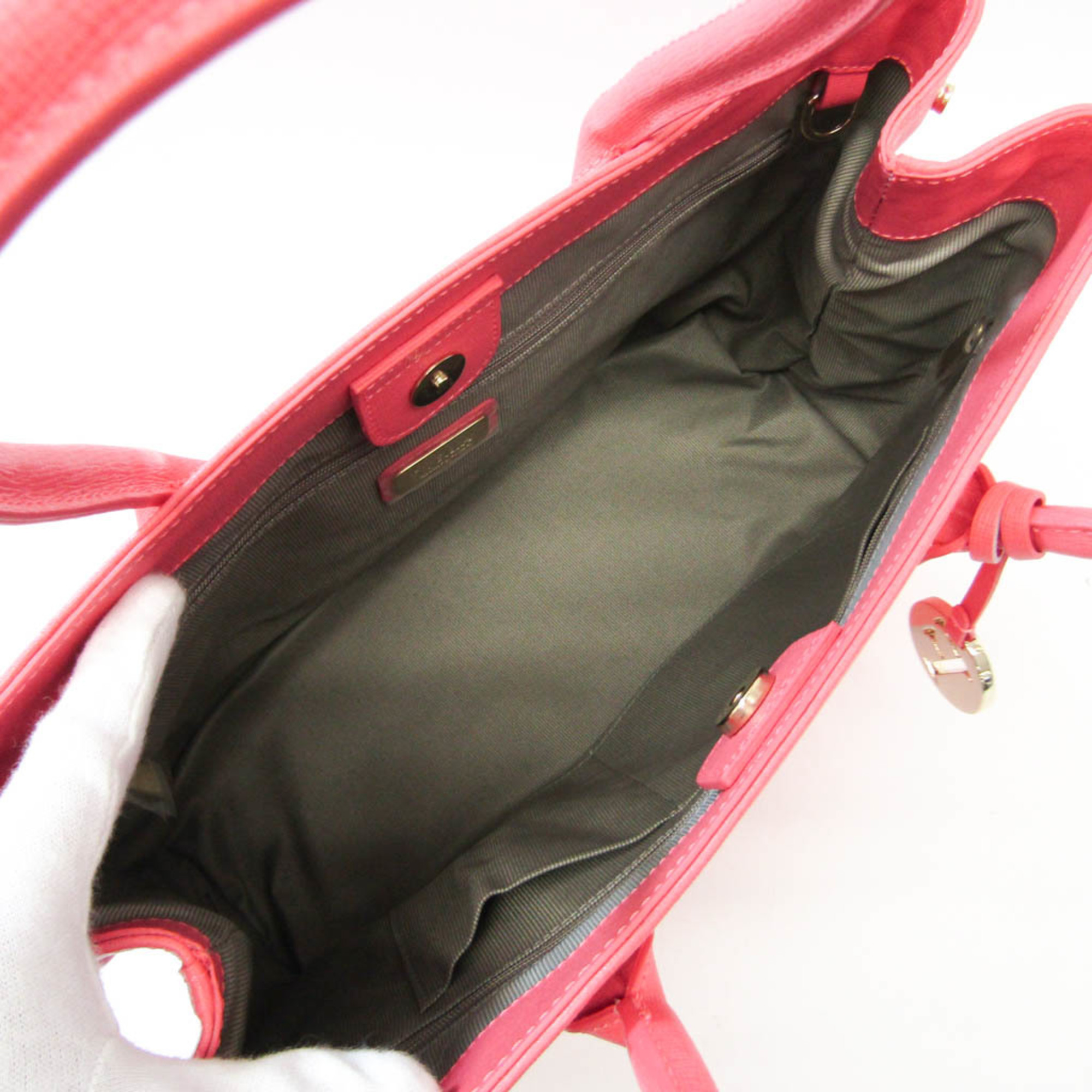 Furla Linda 768285 Women's Leather Tote Bag Light Pink