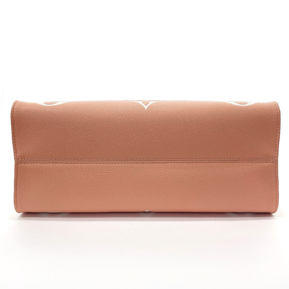 Louis Vuitton On the Go MM New Tote Bag Monogram Empreinte/Grain Leather LOUIS  VUITTON M46286 Women's Pink