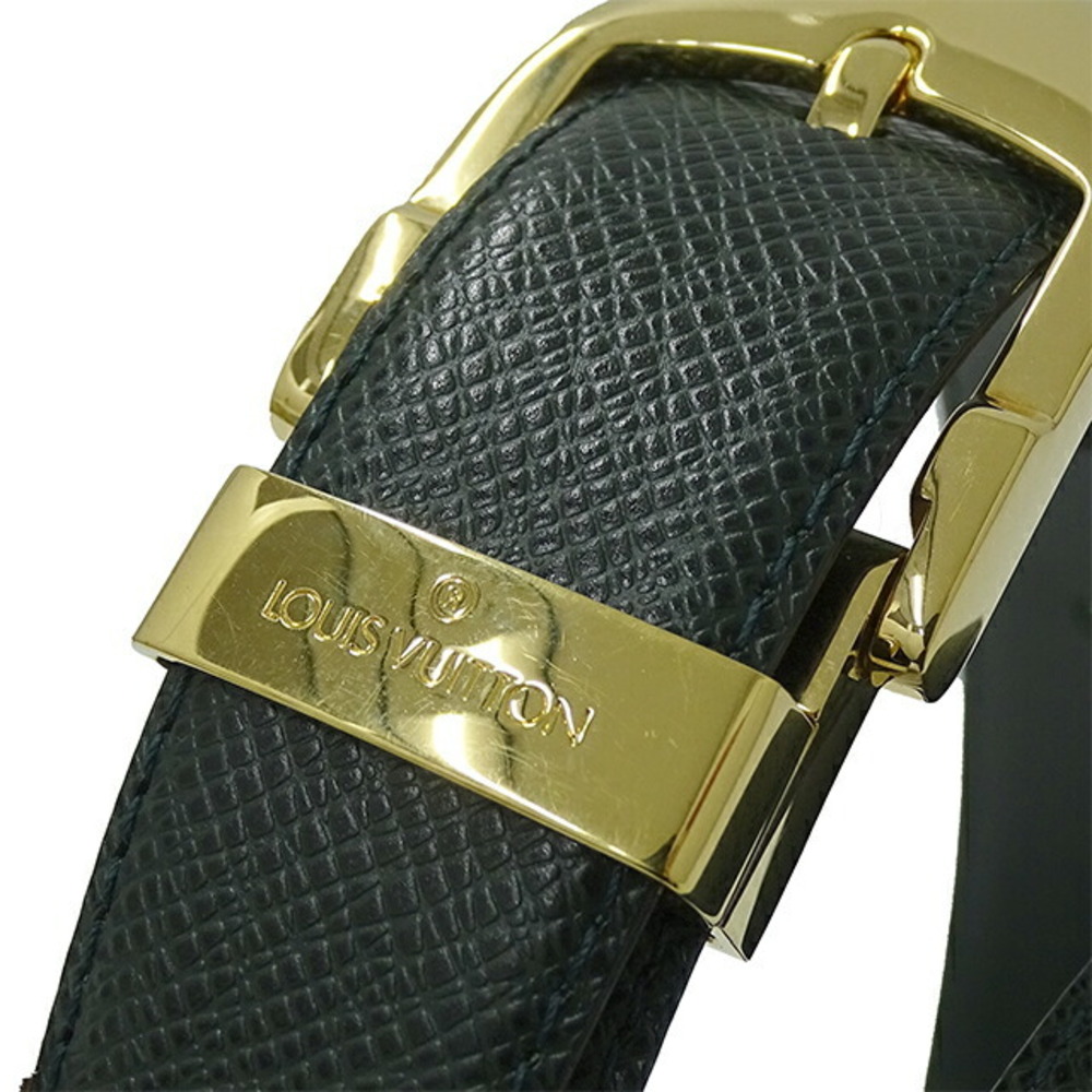 LOUIS VUITTON Belt Taiga Men's Leather Suntulle Classic M6845 Green | eLADY  Globazone