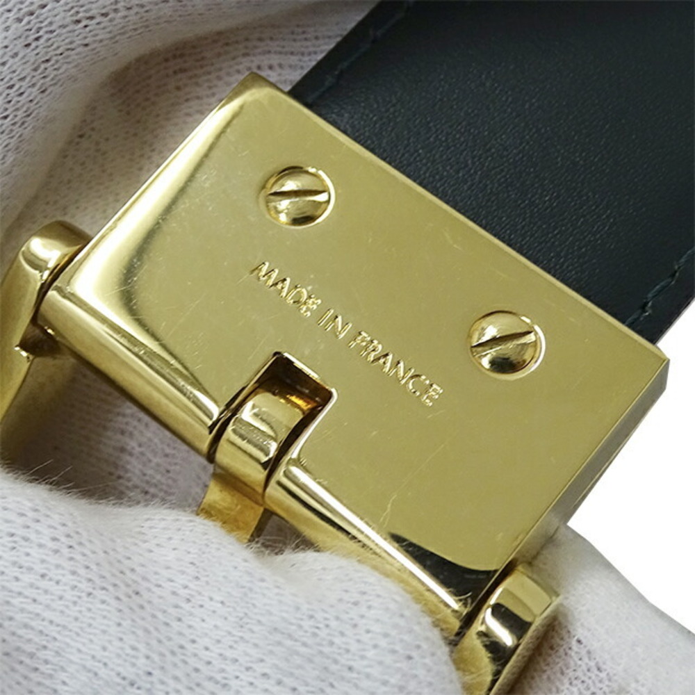 LOUIS VUITTON Belt Taiga Men's Leather Suntulle Classic M6845 Green | eLADY  Globazone