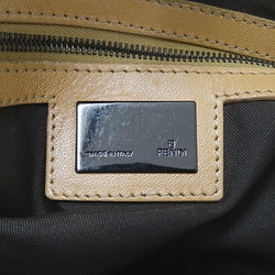 FENDI Bag Women's Handbag Shoulder Zucchino Canvas Beige 8BR004