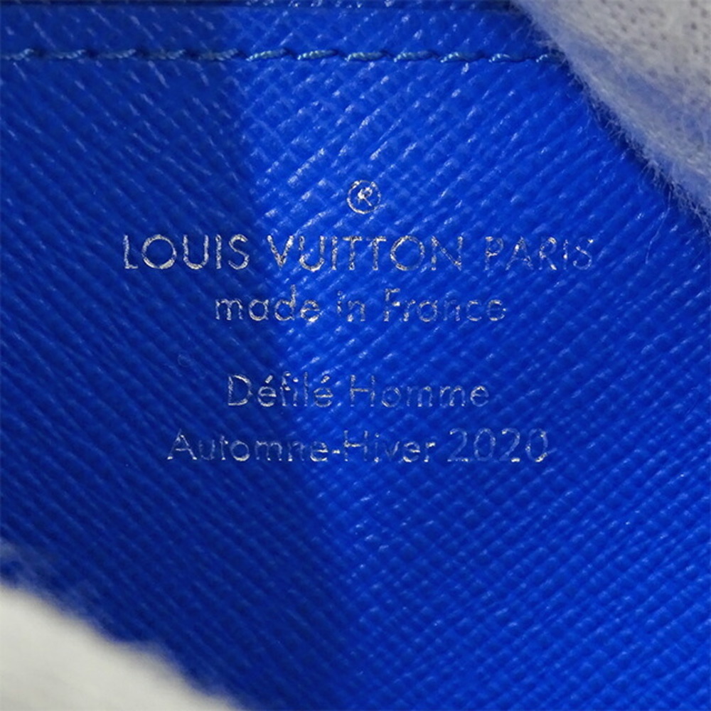 new LOUIS VUITTON 2020 Soft Trunk blue cloud monogram wallet