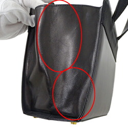Salvatore Ferragamo Bag Women's Handbag Shoulder 2way Rose Ribbon Leather Black
