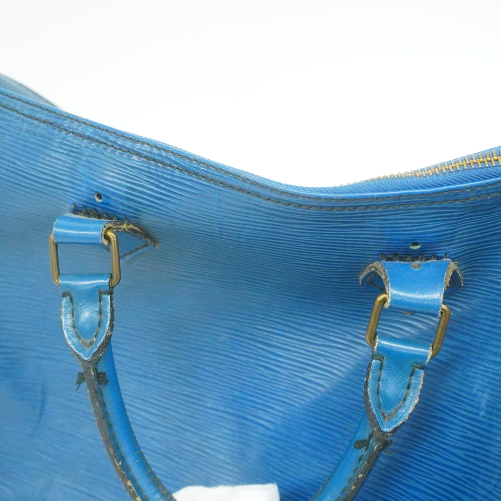 Louis Vuitton Toledo Blue Epi Speedy 35