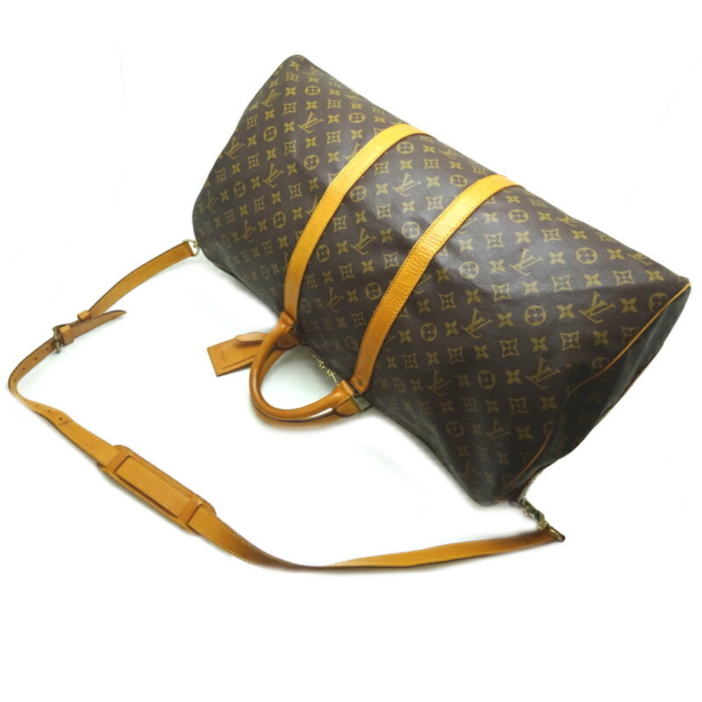 Louis Vuitton Monogram Keepall Bandouliere 55 Boston Bag M41414 USED