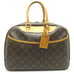 Louis Vuitton Deauville (Bowling Vanity) Women's Handbag M47270() Monogram  Ebene (Brown)