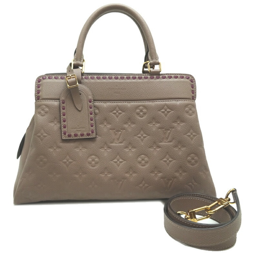 Louis Vuitton Monogram Empreinte Vosges MM Taupe Glace 